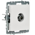 Розетка IEK BRITE TV белый