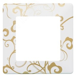 Legrand Valena-L 754101 рамка 1-пост Ампир белый