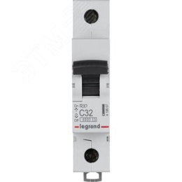 Авт.выкл. Legrand RX3 С32А 1П 6000 419667