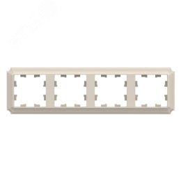 Рамка AtlasDesign ATN100204 4-ая ANTIQUE бежевый