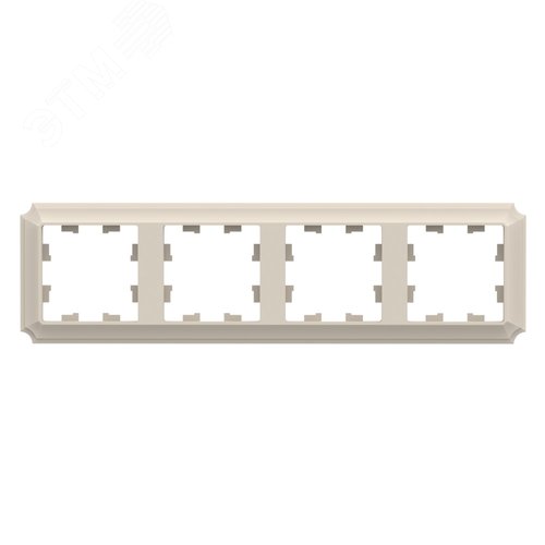 Рамка AtlasDesign ATN100204 4-ая ANTIQUE бежевый