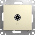 Розетка GLOSSA GSL000291 TV бежевый