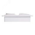 Блок GLOSSA GSL000160 розетка + 1кл выключатель белый