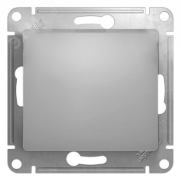 Выключатель GLOSSA GSL000311 1кл, механизм, алюминий