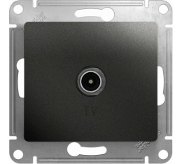 Розетка GLOSSA GSL000793 TV антрацит