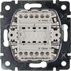 Legrand Valena 770105 Выключатель 2кл. алюм. 