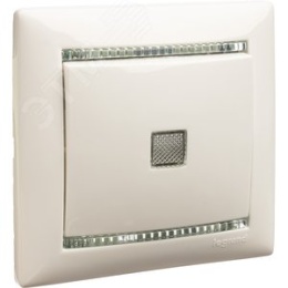 Legrand Valena 774410 выключатель 1кл с под. мех белый 