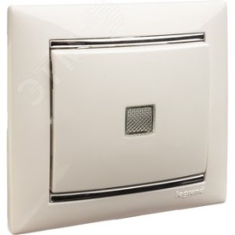 Legrand Valena 774410 выключатель 1кл с под. мех белый 