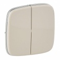 Legrand Valena-A 755026 клав. 2выкл сл.кость