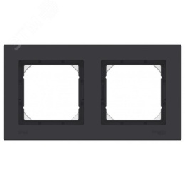 Рамка AtlasDesign ATN441002 2-ая карбон IP44