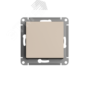 Переключатель AtlasDesign ATN001261 1кл, песочный, механизм