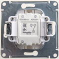 Переключатель GLOSSA GSL000661 1кл, механизм, перламутр