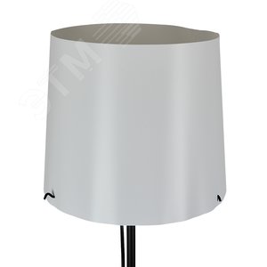 Торшер UNIEL UML-T510 Е27 60W  ЧЕРНЫЙ/БЕЛЫЙ