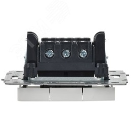 Выключатель IEK BRITE 3кл белый