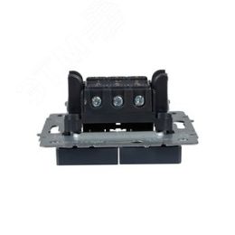 Переключатель IEK BRITE 2кл маренго
