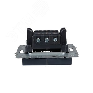 Переключатель IEK BRITE 2кл маренго