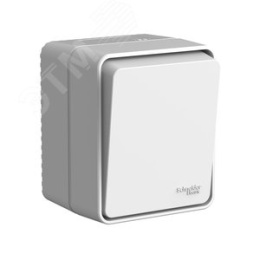 Выключатель AtlasDesign PROFI54 ATN543011 1кл серый