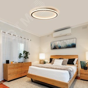 Светильник Feron AL5800 RING 80W 3000-6000K Черный