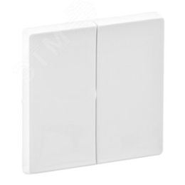 Legrand Valena-L 755020 клав. выкл 2кл белый