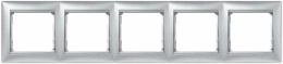 Legrand Valena 770155 Рамка 5П алюминий 