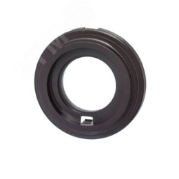 Рамка BIRONI BF1-610-21 1пост для откр. проводки Пластик коричневый (ретро)