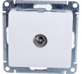 Розетка GLOSSA GSL000193 TV белый