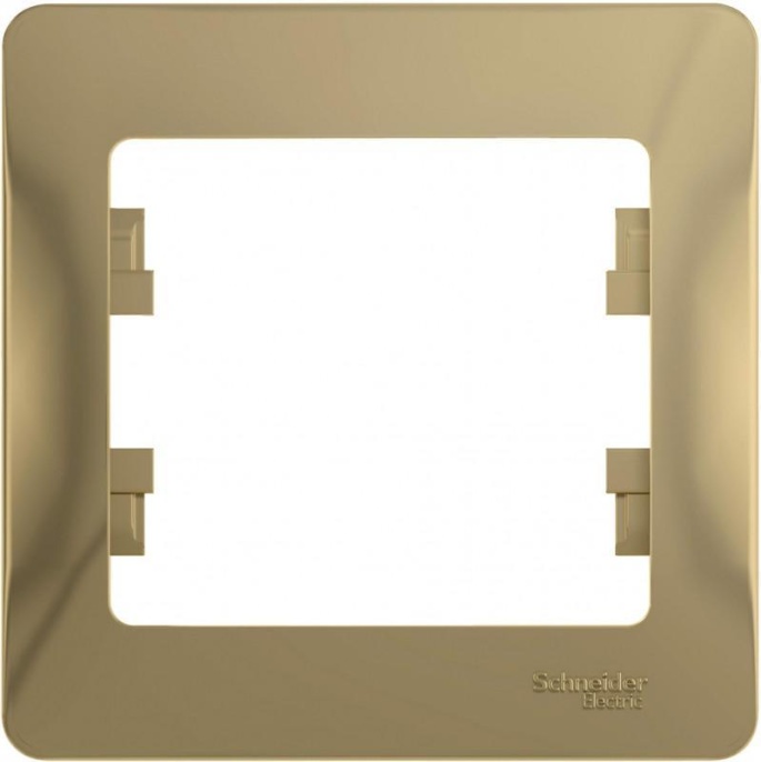 Рамка GLOSSA GSL000401 1пост титан