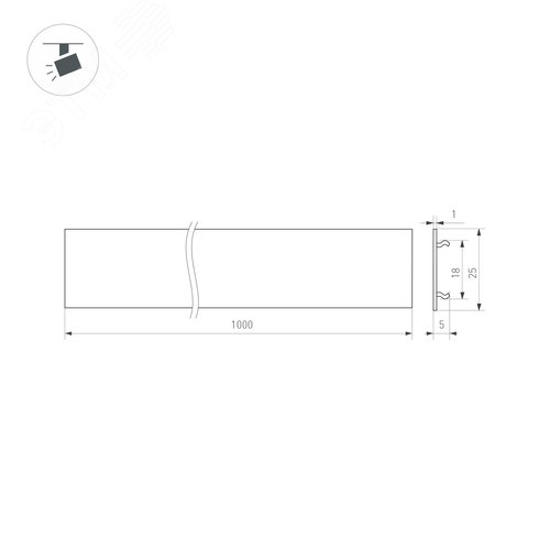 Пульт ARLIGHT 025030 SMART-R43-DIM 4 зоны