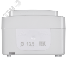 Выключатель IEK Гермес Plus 10А IP54 ВС20-1-0-ГПБ бел.