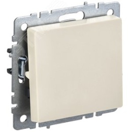 Выключатель IEK BRITE 1кл бежевый
