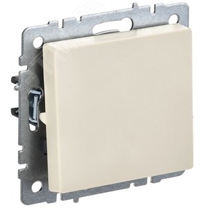 Выключатель IEK BRITE 1кл бежевый