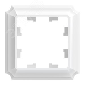 Рамка AtlasDesign ATN100101 1-ая ANTIQUE белый