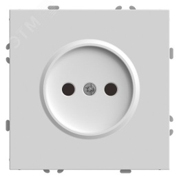 Розетка STEKKER RST16-5109-01 1ая б/з белый фарфор, серия ЭМИЛИ