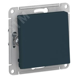 Переключатель AtlasDesign ATN000861 1-кл, механизм, изумруд