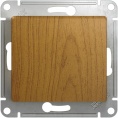 Выключатель GLOSSA GSL000511 1кл, механизм, дуб