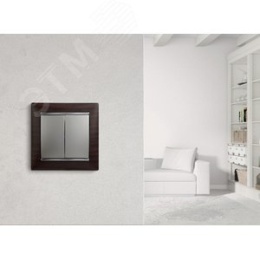 Legrand Valena 770105 Выключатель 2кл. алюм. 