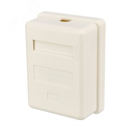 Компьютерная розетка REXANT 03-0121 1*RJ-45 CAT5e (2902005)