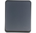Переключатель AtlasDesign PROFI54 ATN544061 1кл антрацит