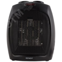 Тепловентилятор ENGY KRP-3 750/1500Вт 2 режима, керамика черный