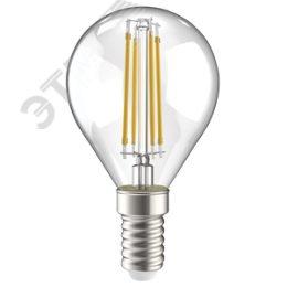 Лампа IEK LED5 5W E14 4000K шар матовый