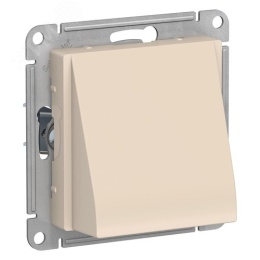 Вывод кабеля AtlasDesign ATN000299, бежевый, механизм