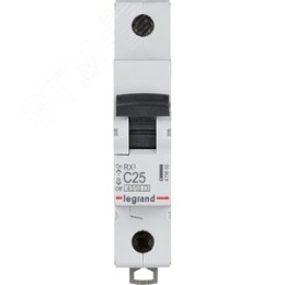 Авт.выкл. Legrand RX3 С25А 1П 6000 419666