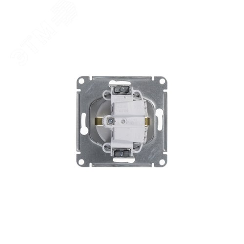 Розетка GLOSSA GSL000143 с/з в рамку белый