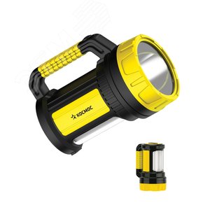 Фонарь Космос KOCAc2005W 5w+10w 3режима 220/12v