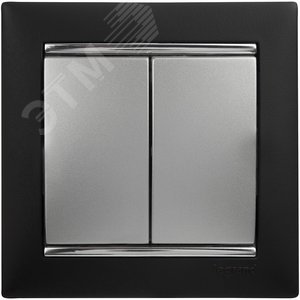 Legrand Valena 770105 Выключатель 2кл. алюм. 