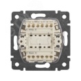 Legrand Valena 770105 Выключатель 2кл. алюм. 