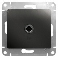 Розетка GLOSSA GSL000791 TV антрацит