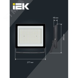 Прожектор IEK СДО06-150 150W 6500k 
