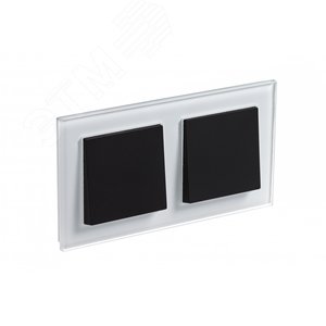 Рамка AtlasDesign ATN320102 2-ная стекло