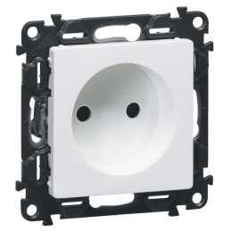 Legrand Valena-L 754970 накладка розетки 2к белая